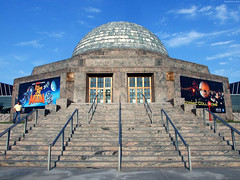 Front of the Alder Planetarium building • <a style="font-size:0.8em;" href="http://www.flickr.com/photos/34843984@N07/14919862783/" target="_blank">View on Flickr</a>