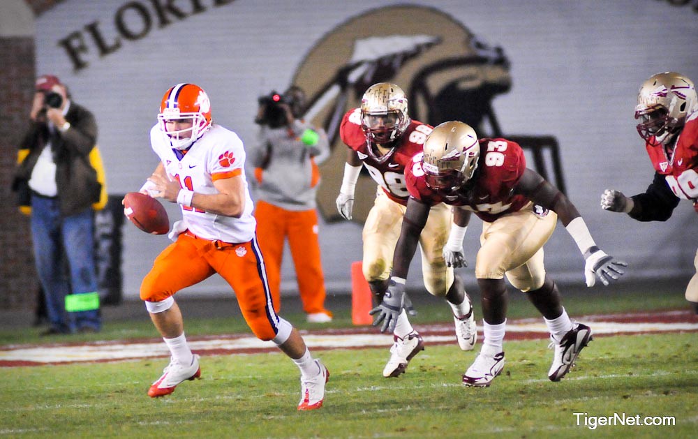 Clemson Football Photo of Florida State and Kyle Parker