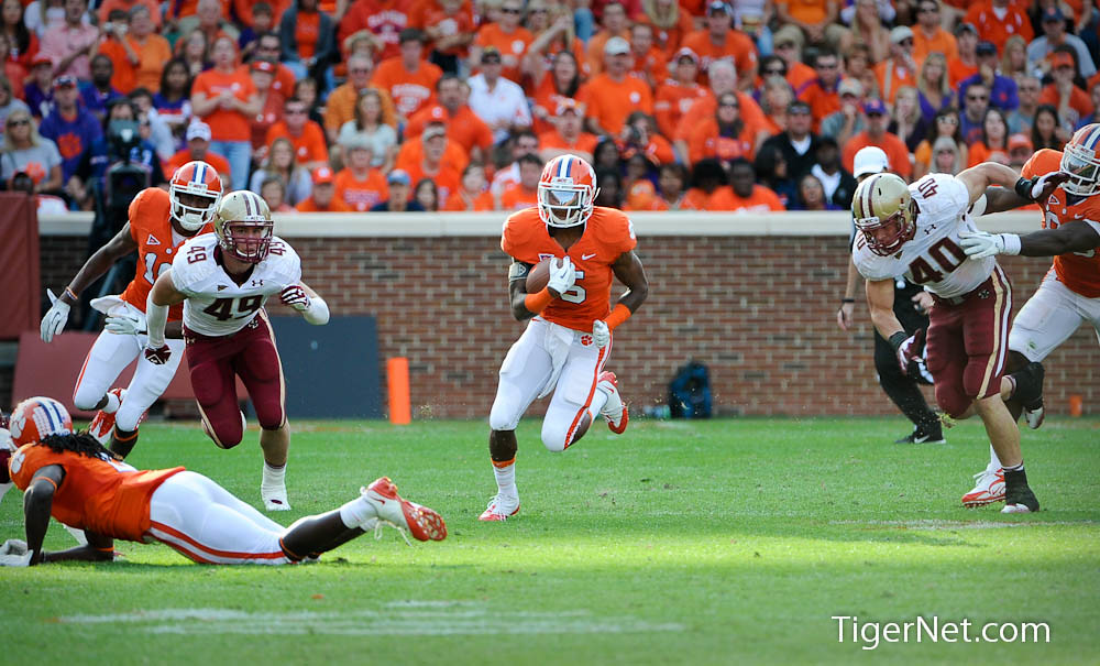 Clemson Football Photo of Boston College and Mike Bellamy
