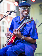 Walter Wolfman Washington at the Crescent City Blues & BBQ Festival, New Orleans, Louisiana, October 17-19, 2014