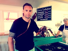 In Maine to eat Lobster.