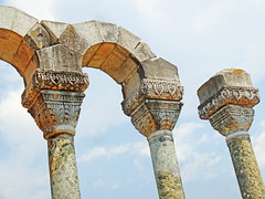 Greece, Macedonia  Philippi, remnants of the byzantine basilica