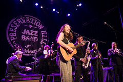 Ani DiFranco at the Preservation Hall Ball, Civic Theater, New Orleans, October 3, 2014