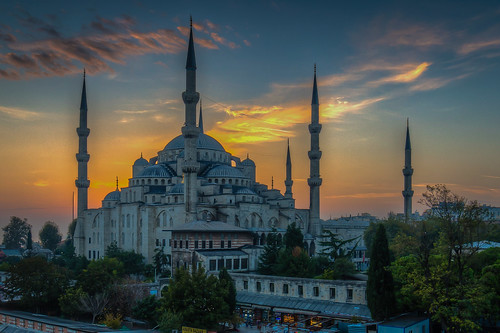 The Blue Mosque in the Golden Hour