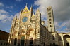 Cathédrale et campanile de Sienne
