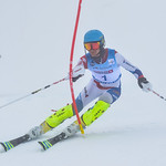 April 15th, 2017 - Patrick von Siebenthal of Switzerland takes first place in the U16 McKenzie Investments Whistler Cup Mens Slalom - Photo By Scott Brammer - coastphoto.com