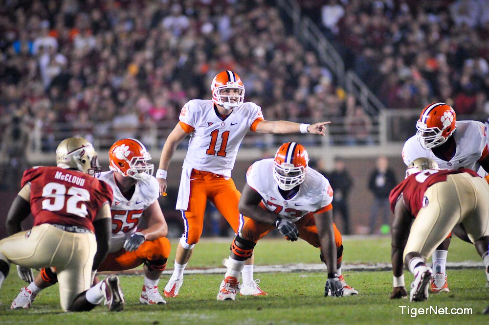 Clemson Football Photo of Florida State and Kyle Parker