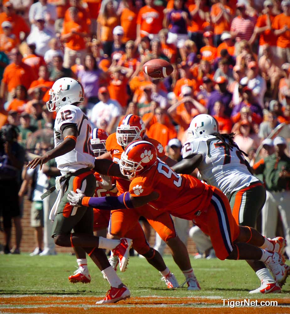 Clemson Football Photo of daquanbowers and miami
