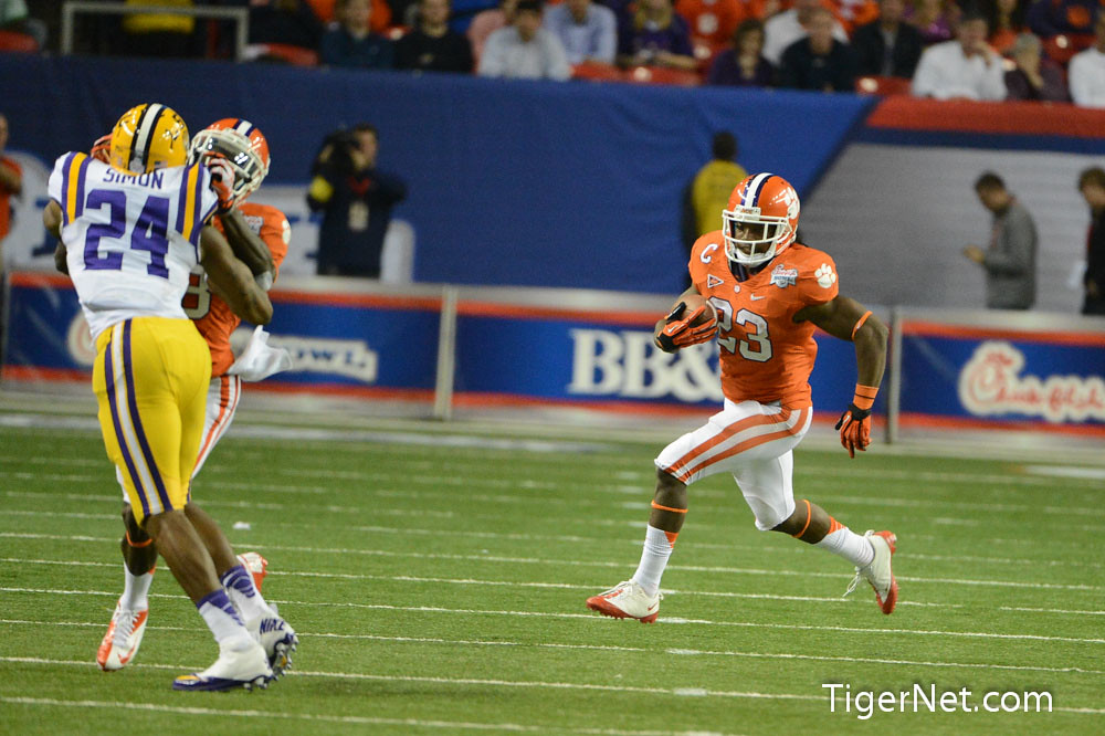 Clemson Football Photo of Andre Ellington and Bowl Game and lsu