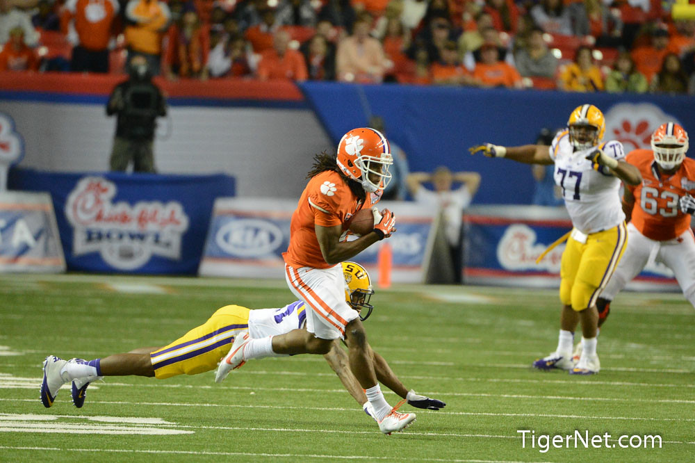 Clemson Football Photo of Bowl Game and DeAndre Hopkins and lsu