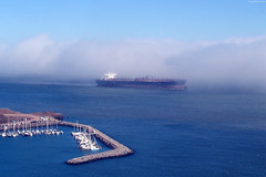 Freighter in San Francisco Bay • <a style="font-size:0.8em;" href="http://www.flickr.com/photos/34843984@N07/15360446677/" target="_blank">View on Flickr</a>