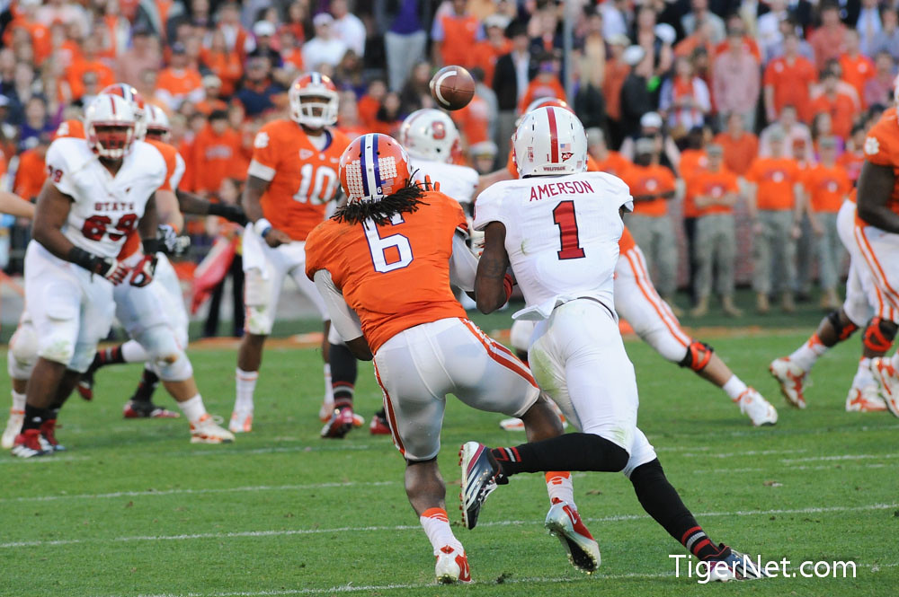 Clemson Football Photo of DeAndre Hopkins and NC State
