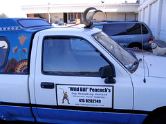 Wild Bill's Dog Wrangling Service truck • <a style="font-size:0.8em;" href="http://www.flickr.com/photos/34843984@N07/15546413195/" target="_blank">View on Flickr</a>