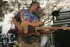 George Porter Jr. at the Voice of the Wetlands Festival, Houma, Louisiana, October 10-12, 2014