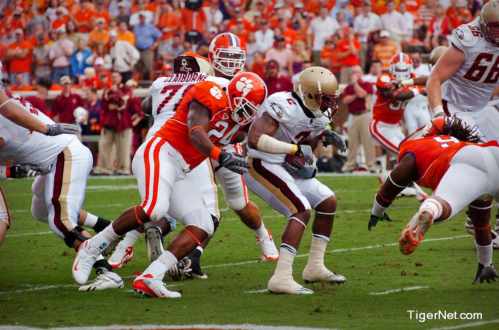 Clemson Football Photo of Boston College and Kevin Alexander