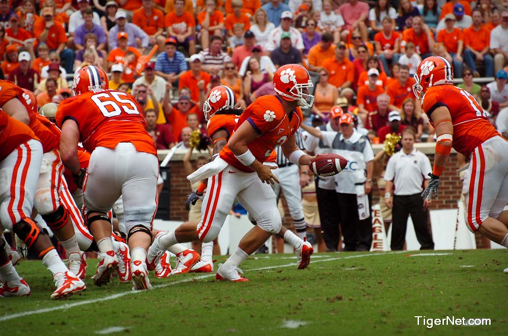 Clemson Football Photo of Boston College and Willy Korn