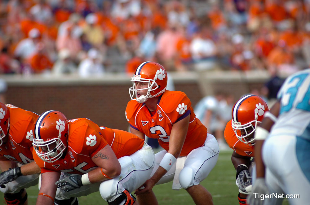 Clemson Football Photo of thecitadel and Willy Korn