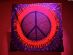 Red & purple tie dye Peace Symbol • <a style="font-size:0.8em;" href="http://www.flickr.com/photos/34843984@N07/15520529736/" target="_blank">View on Flickr</a>