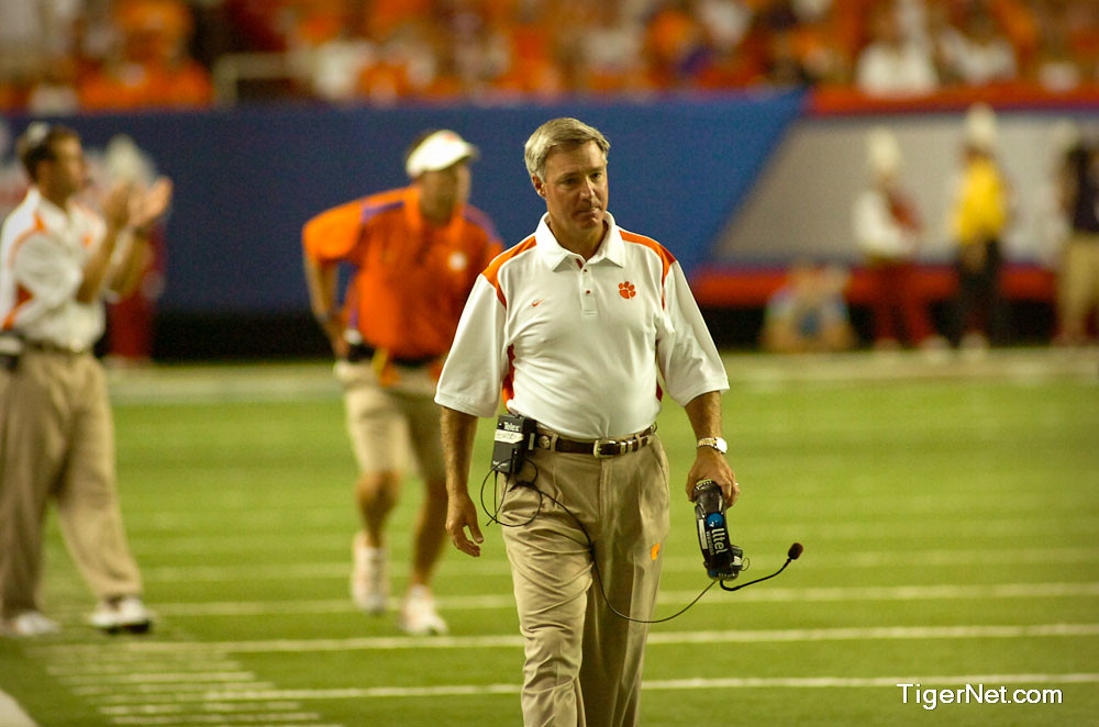 Clemson Football Photo of alabama and Tommy Bowden
