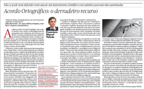 PDF) O acordo ortográfico da língua portuguesa de 1990 – A impossibilidade  linguística de um instrumento politico