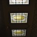 Norwood Concert Hall - four stained glass lights in the theatre foyer. South Australia