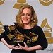 Adele at the 54th Annual Grammy Awards