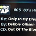 Debbie Gibson Sonic Tap Screen Pic