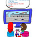 Write Like You Pg 12 Pee Wee Kid B-Pop Animation Anime Chibi Kawaii Harajuku Manga Bok Toy Manhua Josei Otaku Cartoon Comic Book Supa Oshikko Kodomo Tachi Shonen Hiro Garu Komikko