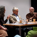 Talk: Phill Niblock, Susan Stenger and Yoshi Wada, 2012. Photo: Colin Davison. Courtesy: AV Festival 12
