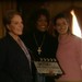 Anne Hathaway Poses With Two Legends,Whitney Houston & Julie Andrews!